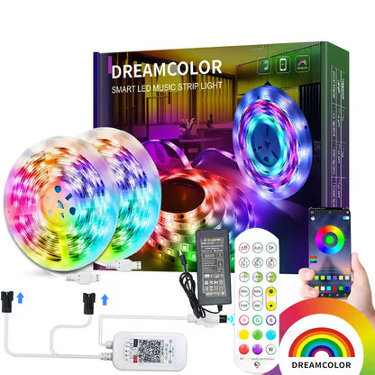 [New] DreamColor RCBIC Music Sync LED Strip Lights [ 10 Meters ]