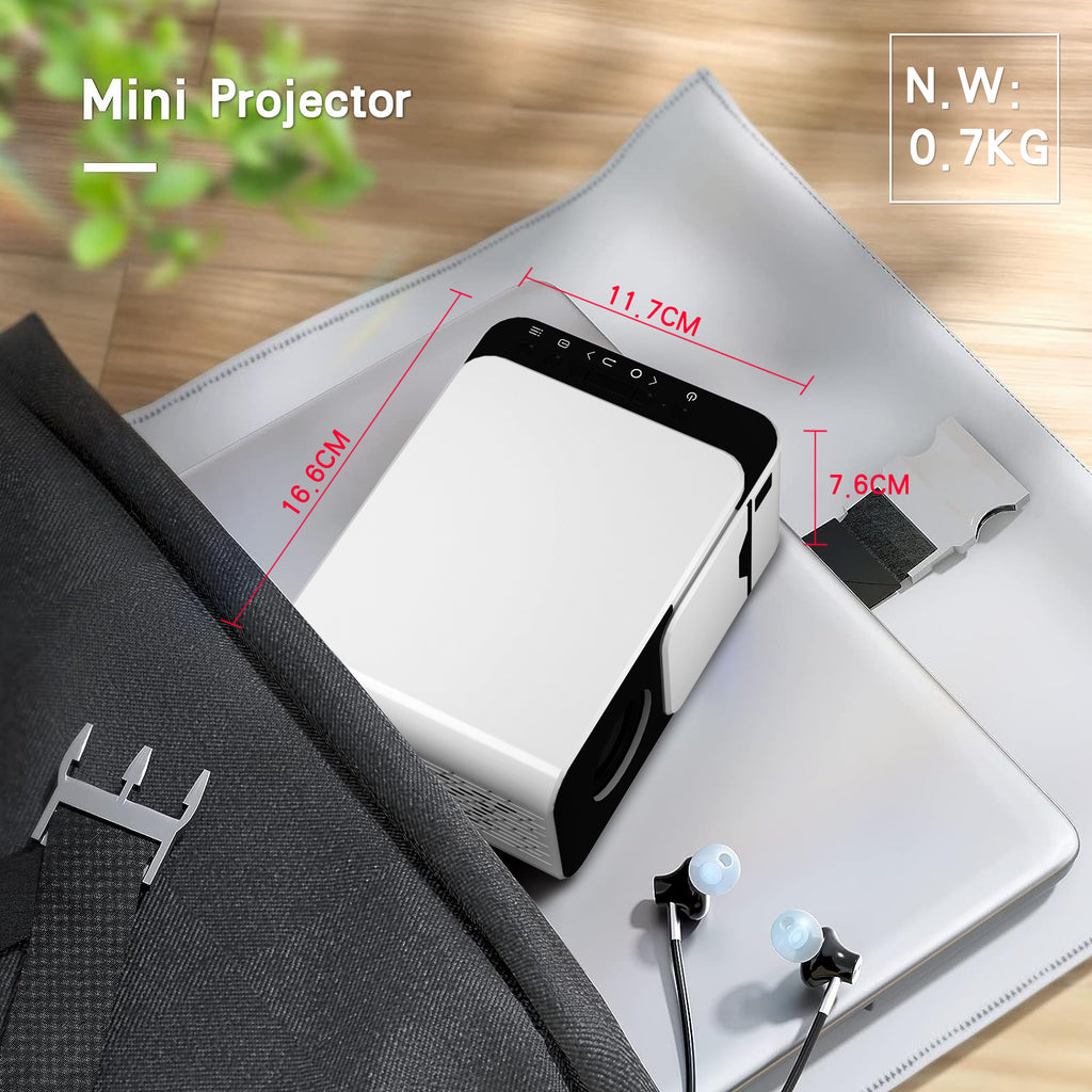 Cloud V2 - Smart LCD Mini Projector with Inbuilt Apps