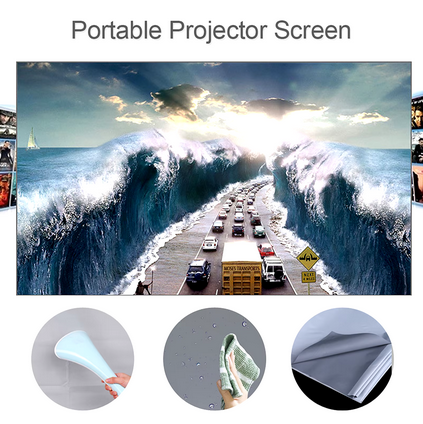 100" Anti-Light Projection Screen