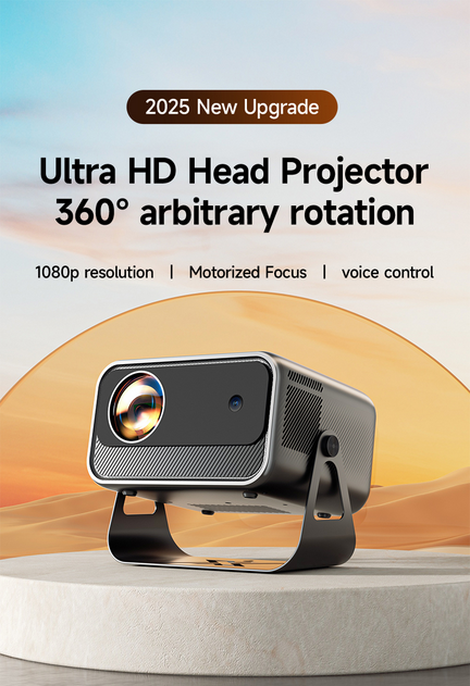 Nebula - 1080P; Android 13 Smart Home Projector with Wi-Fi and HDR10+