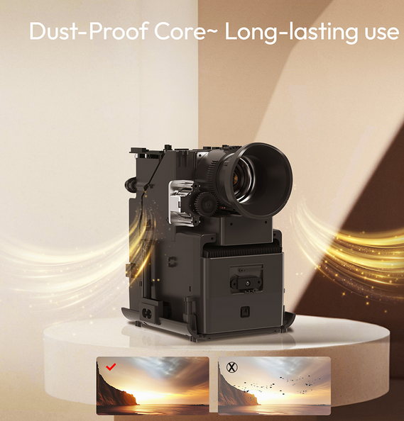 Echo - A15 4K Projector Android 13 2025 Mini Portable LCD Home Theater Projector