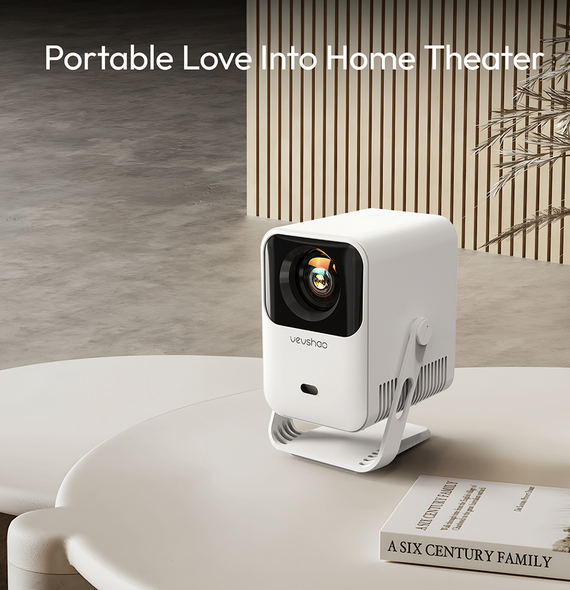 Echo - A15 4K Projector Android 13 2025 Mini Portable LCD Home Theater Projector