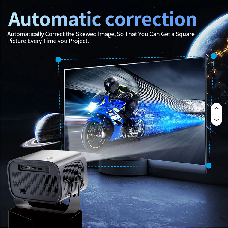 Nebula (new) 720P; Android 11 Smart Home Projector with Wi-Fi and Bluetooth