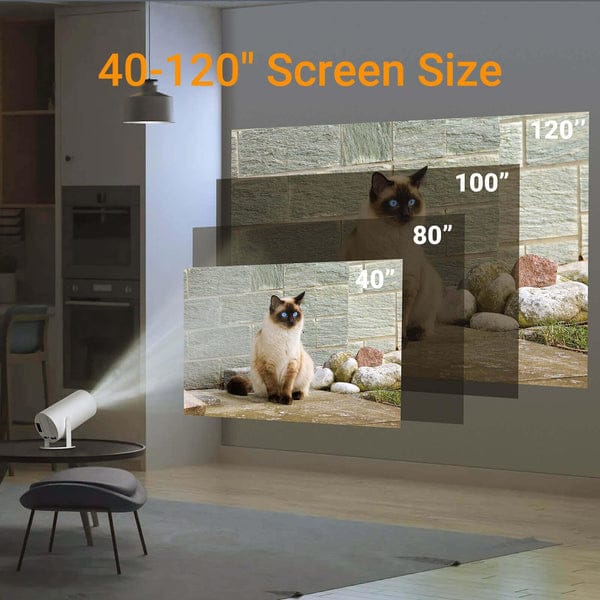 Infinity™ | Premium Portable Short-throw Projector, Android 11.0 With Bluetooth And Dual-band WiFi6