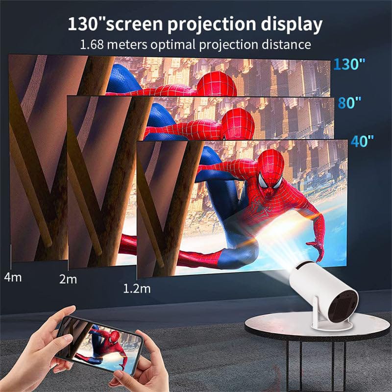 Infinity™ | Premium Portable Short-throw Projector, Android 11.0 With Bluetooth And Dual-band WiFi6