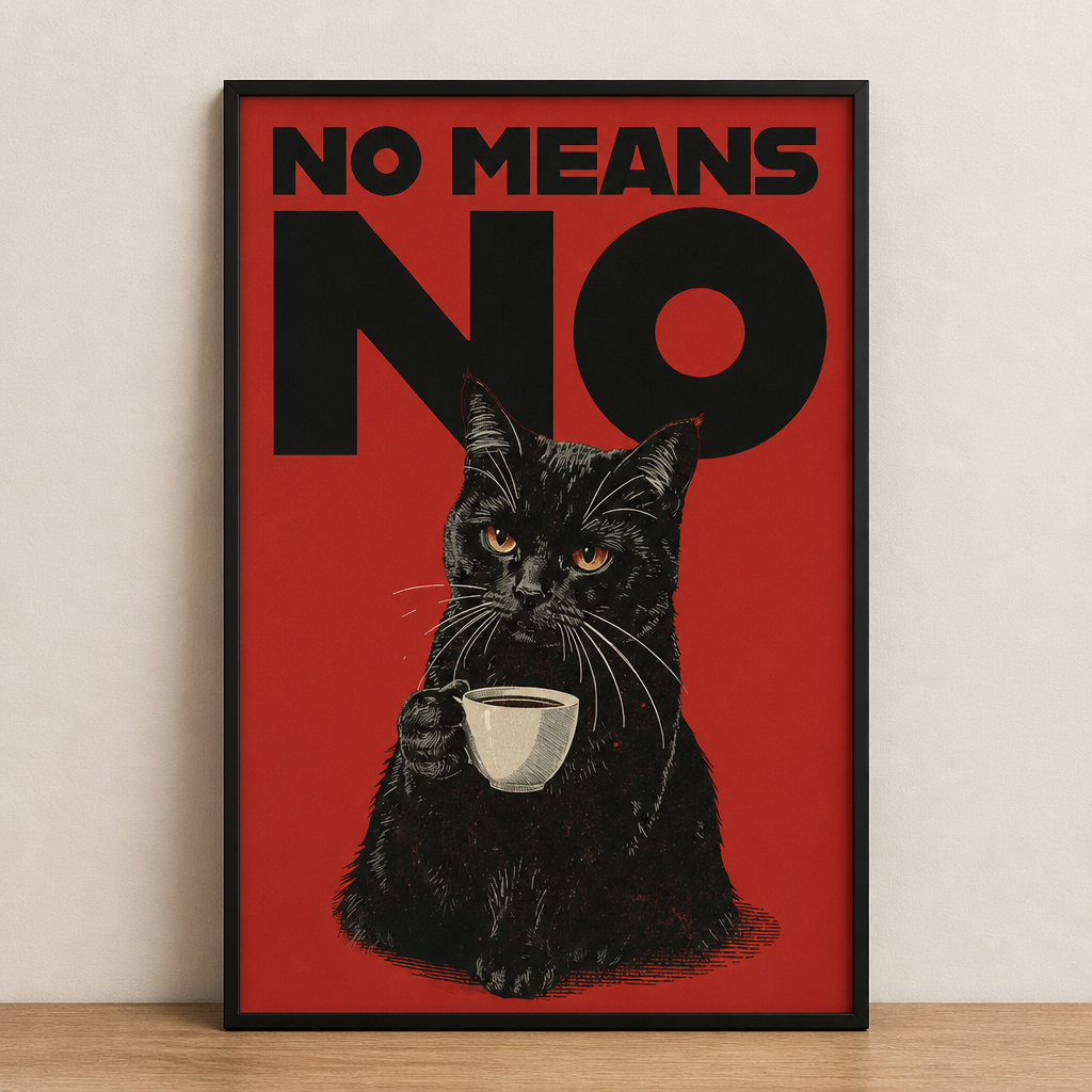 No Means No Poster [A2]